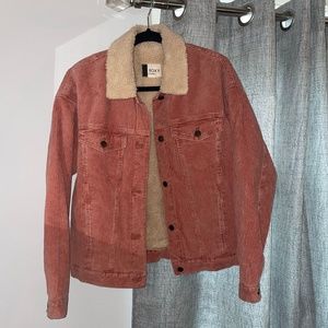 Pink- Corduroy Jacket- MACY’s-Size S